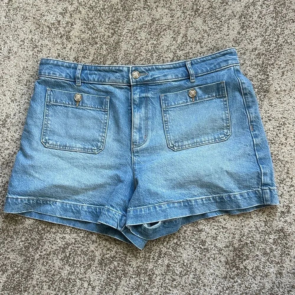 Loft Blue Denim Women’s Shorts 31